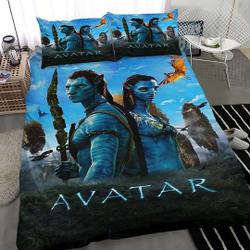 Avatar The Way of Water  Duvet, Avatar Bedding set twin, queen, king sizesGift For Your Girlfriend Boyfriend Gift For Love Gift For Friend Best Valentine Present Holiday Gift