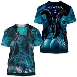 Avatar Water Art vintage 3D Shirt, Avatar Pandora Flight Of Passage tees Meaningful Gift For Family Gift For Boyfriend Valentine Gift