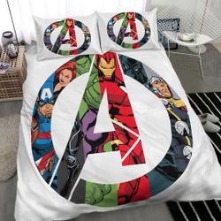Avengers Superhero Bedding Set Home DecorGift For Your Girlfriend Boyfriend Gift For Love Gift For Friend Best Valentine Present Holiday Gift