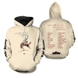 B-a-d Bunny Nadie Sabe Album Tracklist Hoodie 3D