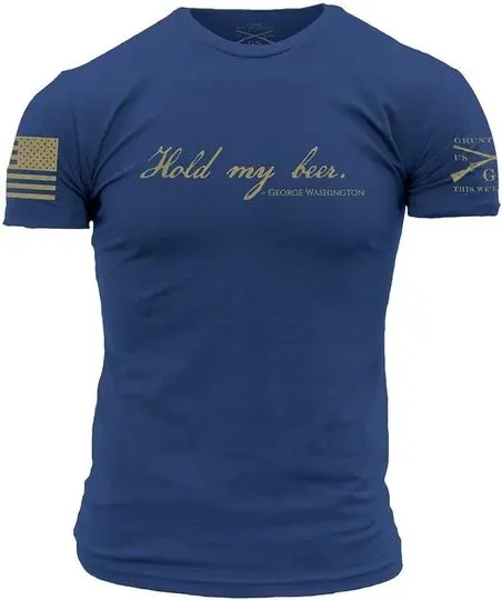 Grunt Style Hold My Beer T-Shirt Meaningful Gift For Family Gift For Boyfriend Valentine Gift