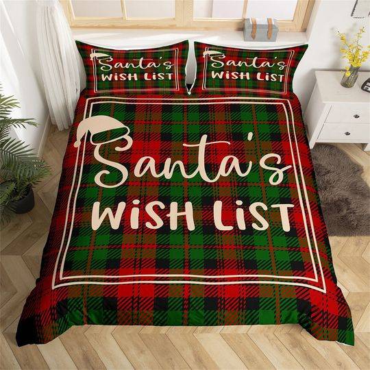 Christmas Bedding SetsGift For Your Girlfriend Boyfriend Gift For Love Gift For Friend Best Valentine Present Holiday Gift