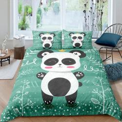 Panda Bedding SetsGift For Your Girlfriend Boyfriend Gift For Love Gift For Friend Best Valentine Present Holiday Gift