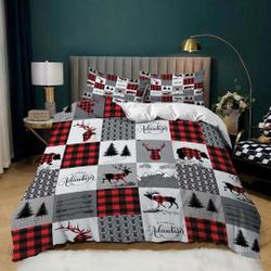 Christmas patchwork Bedding SetsGift For Your Girlfriend Boyfriend Gift For Love Gift For Friend Best Valentine Present Holiday Gift