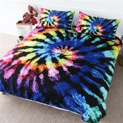Tie Die Rainbow Bedding SetsGift For Your Girlfriend Boyfriend Gift For Love Gift For Friend Best Valentine Present Holiday Gift
