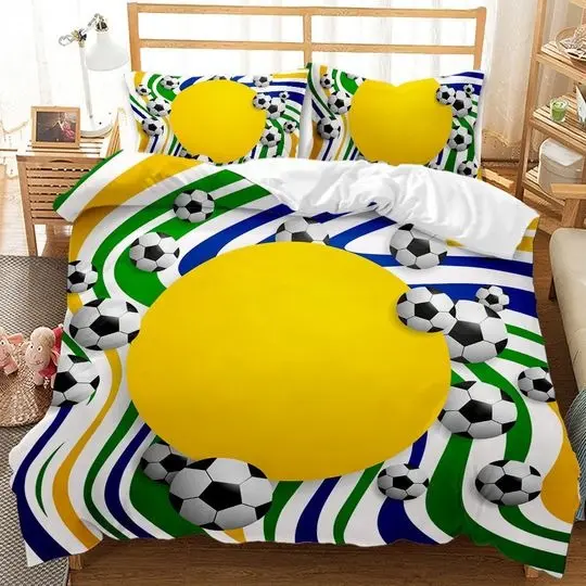 Yellow Ball Bedding Set Gift For Your Girlfriend Boyfriend Gift For Love Gift For Friend Best Valentine Present Holiday Gift