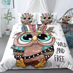Owl Bedding Set Gift For Your Girlfriend Boyfriend Gift For Love Gift For Friend Best Valentine Present Holiday Gift