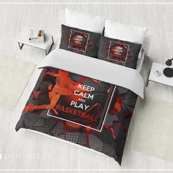Basketball Bedding, Basketball Duvet Bedding Set Gift For Your Girlfriend Boyfriend Gift For Love Gift For Friend Best Valentine Present Holiday Gift