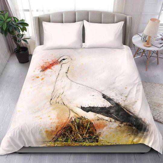 Stork Bedding SetsGift For Your Girlfriend Boyfriend Gift For Love Gift For Friend Best Valentine Present Holiday Gift