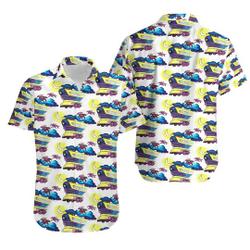 Back to the Future Doc Brown Hawaiian Shirt Gift For Your Girlfriend Boyfriend Gift For Love Gift For Friend Best Valentine Present Holiday Gift