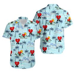Bad Bunny Blue Un Verano Sin Ti Hawaiian Shirt, Summer Vacation Hawaiian Shirt Gift For Your Girlfriend Boyfriend Gift For Love Gift For Friend Best Valentine Present Holiday Gift