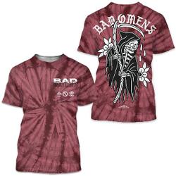 Bad Omens Band Reaper Dye Shirt, A Tour Of The Concrete Jungle Tour 2023 Meaningful Gift For Family Gift For Boyfriend Valentine Gift