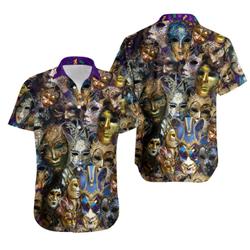 Mardi Gras Festival Hawai Shirt Gift For Your Girlfriend Boyfriend Gift For Love Gift For Friend Best Valentine Present Holiday Gift