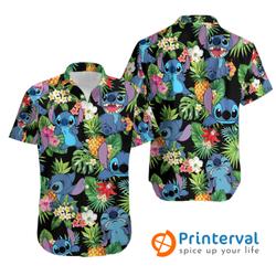 Stitch Hawaiian Shirt Gift For Your Girlfriend Boyfriend Gift For Love Gift For Friend Best Valentine Present Holiday Gift