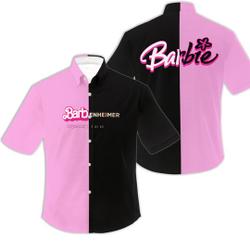 Barbenheimer Barbie Movie Oppenheimer Hawaii Shirt Gift For Your Girlfriend Boyfriend Gift For Love Gift For Friend Best Valentine Present Holiday Gift