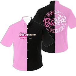 Barbenheimer Barbie Movie Oppenheimer Hawaii Shirt Gift For Your Girlfriend Boyfriend Gift For Love Gift For Friend Best Valentine Present Holiday Gift