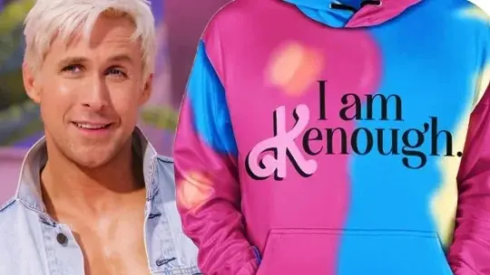 I Am Kenough Movie Hoodie, I Am Kenough, Not Strong Enough To Be Your Man