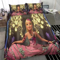 Barbie Printing Bedding Set Gift For Your Girlfriend Boyfriend Gift For Love Gift For Friend Best Valentine Present Holiday Gift