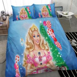 Barbie Printing Three Piece Bedding Set Gift For Your Girlfriend Boyfriend Gift For Love Gift For Friend Best Valentine Present Holiday Gift
