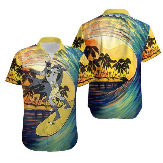 Batman Tropical Hawaiian Shirt Gift For Your Girlfriend Boyfriend Gift For Love Gift For Friend Best Valentine Present Holiday Gift