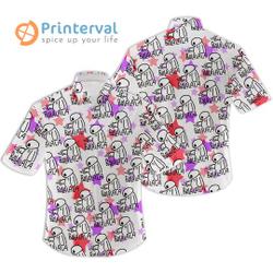 Baymax Balala Big Hero 6 Disney Hawaiin Shirt Gift For Your Girlfriend Boyfriend Gift For Love Gift For Friend Best Valentine Present Holiday Gift