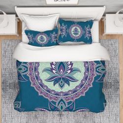 Lotus And Mandala Bedding setsGift For Your Girlfriend Boyfriend Gift For Love Gift For Friend Best Valentine Present Holiday Gift