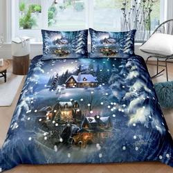 Christmas Bedding Set Gift For Your Girlfriend Boyfriend Gift For Love Gift For Friend Best Valentine Present Holiday Gift