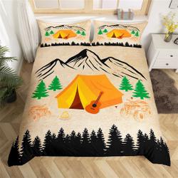 Happy Camping Bedding SetsGift For Your Girlfriend Boyfriend Gift For Love Gift For Friend Best Valentine Present Holiday Gift