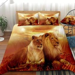 Lion Bedding Set Gift For Your Girlfriend Boyfriend Gift For Love Gift For Friend Best Valentine Present Holiday Gift