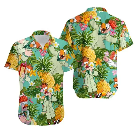 Beaker Hawaiian Shirt, Hawaiian Shirt Gift For Your Girlfriend Boyfriend Gift For Love Gift For Friend Best Valentine Present Holiday Gift