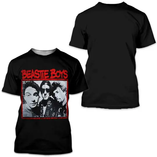 Beastie Boys 3D Tshirt Meaningful Gift For Family Gift For Boyfriend Valentine Gift