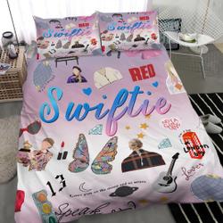 taylor version Eras Tour Bedding Set Gift For Your Girlfriend Boyfriend Gift For Love Gift For Friend Best Valentine Present Holiday Gift