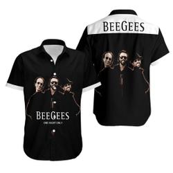 Bee Gees Hawaii Shirt, Hawaii Shirt, Love Music Band Hawaii Shirt Gift For Your Girlfriend Boyfriend Gift For Love Gift For Friend Best Valentine Present Holiday Gift