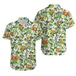 Beer Golf Hawaiian Shirts Gift For Your Girlfriend Boyfriend Gift For Love Gift For Friend Best Valentine Present Holiday Gift