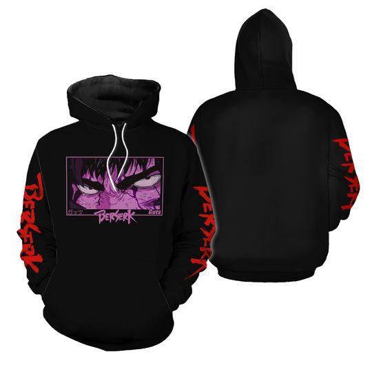 Berserkk Hoodie Anime Hip Hop Hoodie