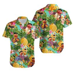 Bert And Ernie Shirt, Puppet Tropical Hawaii Shirt,  Meep Hawaiian Shirt Gift For Your Girlfriend Boyfriend Gift For Love Gift For Friend Best Valentine Present Holiday Gift