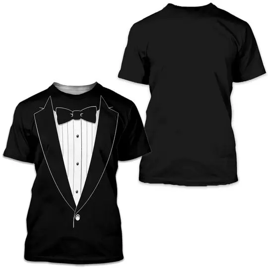 Big and tall tuxedo t-shirt Meaningful Gift For Family Gift For Boyfriend Valentine Gift