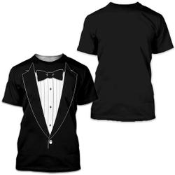 Big and tall tuxedo t-shirt Meaningful Gift For Family Gift For Boyfriend Valentine Gift