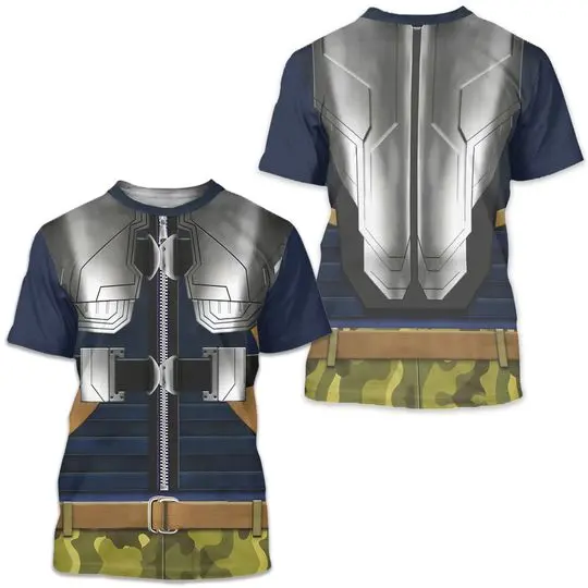 Black Panther Costume, Erik Killmonger Vest and Armor 3d tshirt Meaningful Gift For Family Gift For Boyfriend Valentine Gift