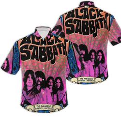 Black Sabbath Beach Hawaiian Shirt Gift For Your Girlfriend Boyfriend Gift For Love Gift For Friend Best Valentine Present Holiday Gift