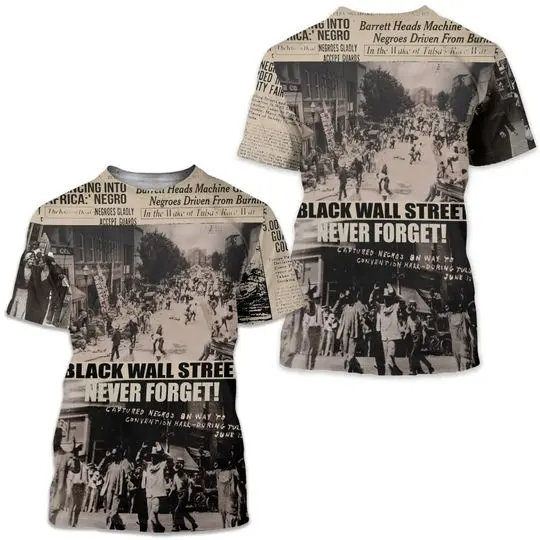 Black Wall Street Shirt Freedom African American History Tulsa Oklahoma Black History Month Meaningful Gift For Family Gift For Boyfriend Valentine Gift