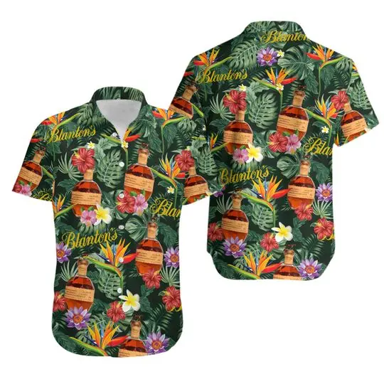 Blanton's Hawaiian Blanton's Shirt Gift For Your Girlfriend Boyfriend Gift For Love Gift For Friend Best Valentine Present Holiday Gift