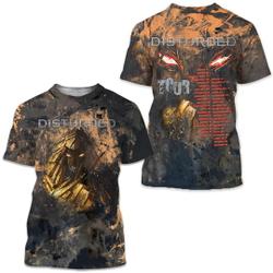Bleached and distressed Disturbed tour band shirt Meaningful Gift For Family Gift For Boyfriend Valentine Gift