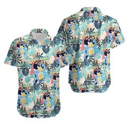 Blue Rad Dad BlueyDad Hawaiian Shirt Gift For Your Girlfriend Boyfriend Gift For Love Gift For Friend Best Valentine Present Holiday Gift