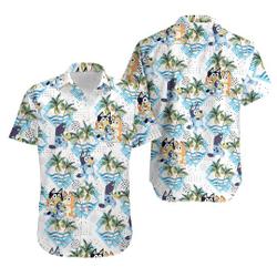 BlueyDad Birthday Hawaiian Shirt Gift For Your Girlfriend Boyfriend Gift For Love Gift For Friend Best Valentine Present Holiday Gift