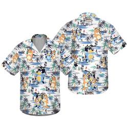 BlueyDad Hawaiian Shirt Gift For Your Girlfriend Boyfriend Gift For Love Gift For Friend Best Valentine Present Holiday Gift