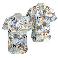 BlueyDad Hawaiian Shirt Gift For Your Girlfriend Boyfriend Gift For Love Gift For Friend Best Valentine Present Holiday Gift