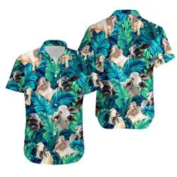 Brahman Cattle Cow Hawaiian Shirt Gift For Your Girlfriend Boyfriend Gift For Love Gift For Friend Best Valentine Present Holiday Gift