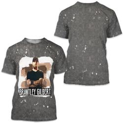 Brantley Gilbert 3D T-Shirt Meaningful Gift For Family Gift For Boyfriend Valentine Gift