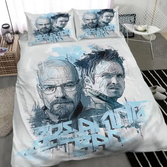 Breaking Bad Duvet Cover Pillow Cover Bedding Set Gift For Your Girlfriend Boyfriend Gift For Love Gift For Friend Best Valentine Present Holiday Gift